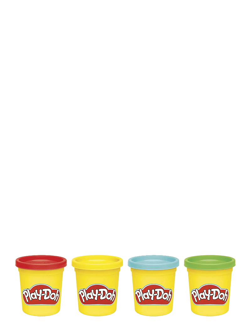Play Doh - Klassisk Play-Doh i 4-pack - lipdymo tešla - multicolor - 0