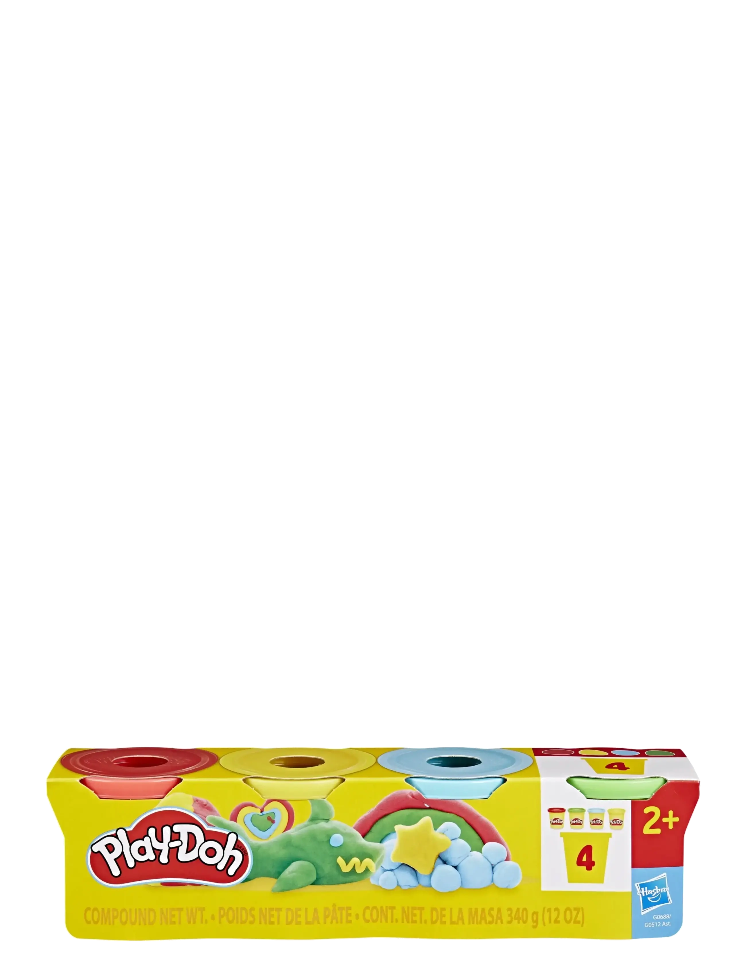 Play Doh - Klassisk Play-Doh i 4-pack - multicolor - 2
