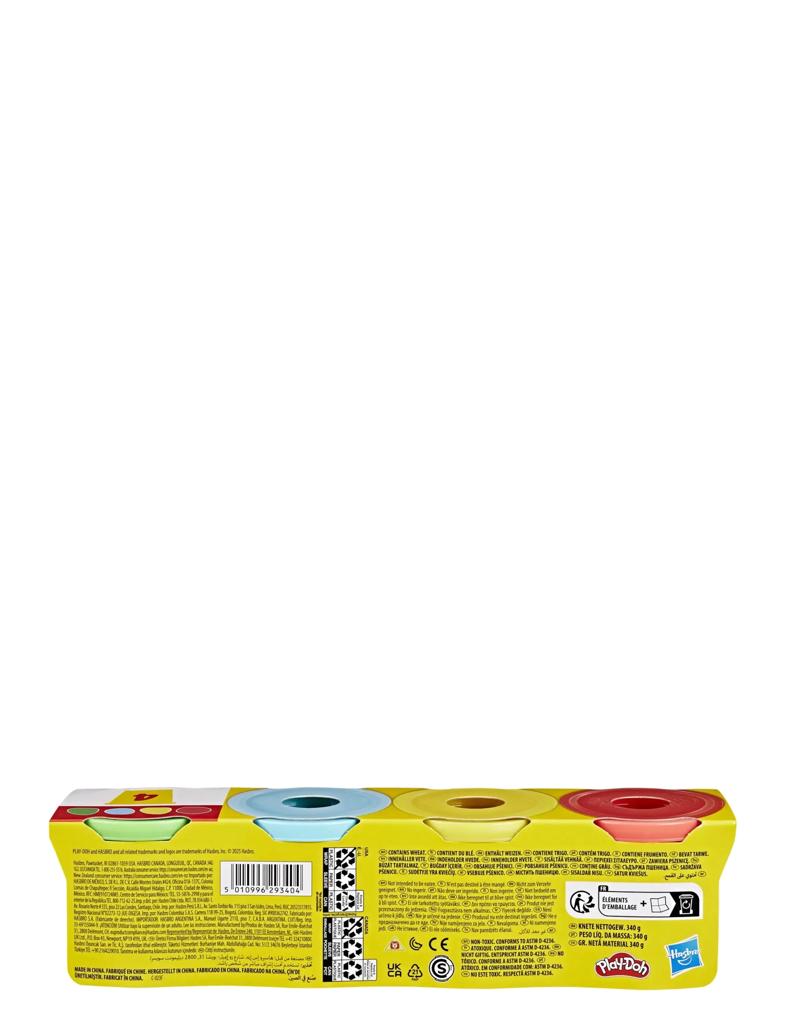 Play Doh - Klassisk Play-Doh i 4-pack - multicolor - 3