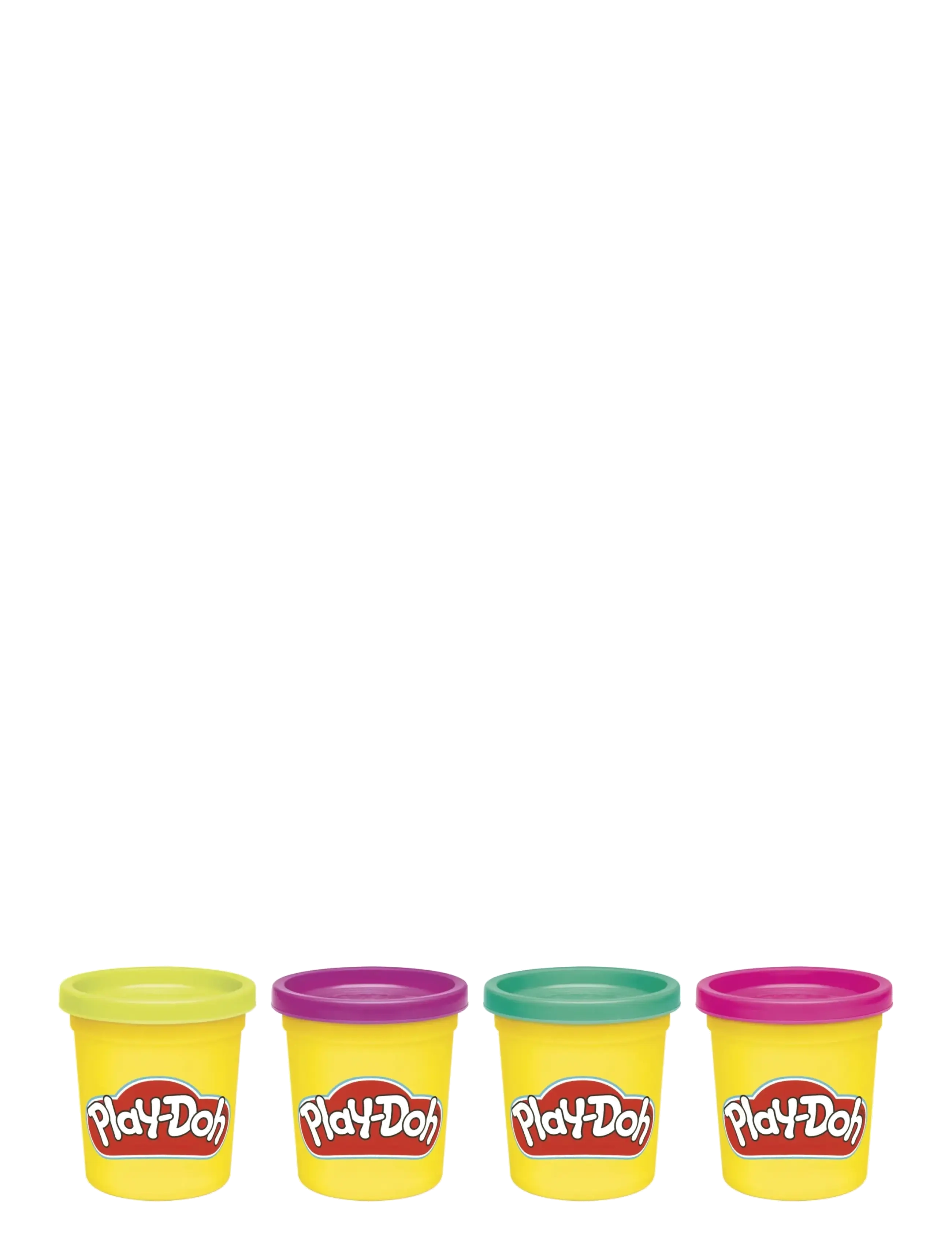 Play Doh Glad Play-Doh i 4-pack - Hyggelige dage indendørs - MULTICOLOR / yellow