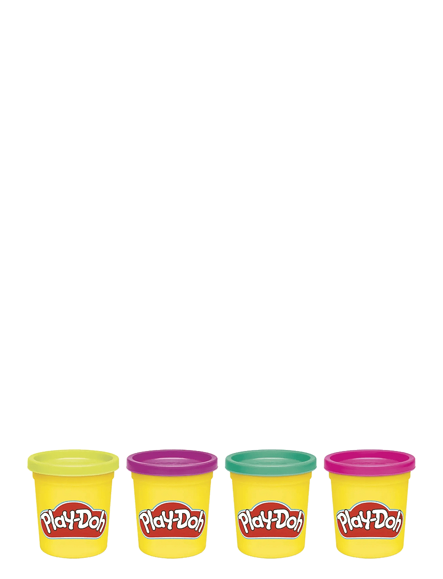 Play Doh - Glad Play-Doh i 4-pack - spielknete - multicolor - 0