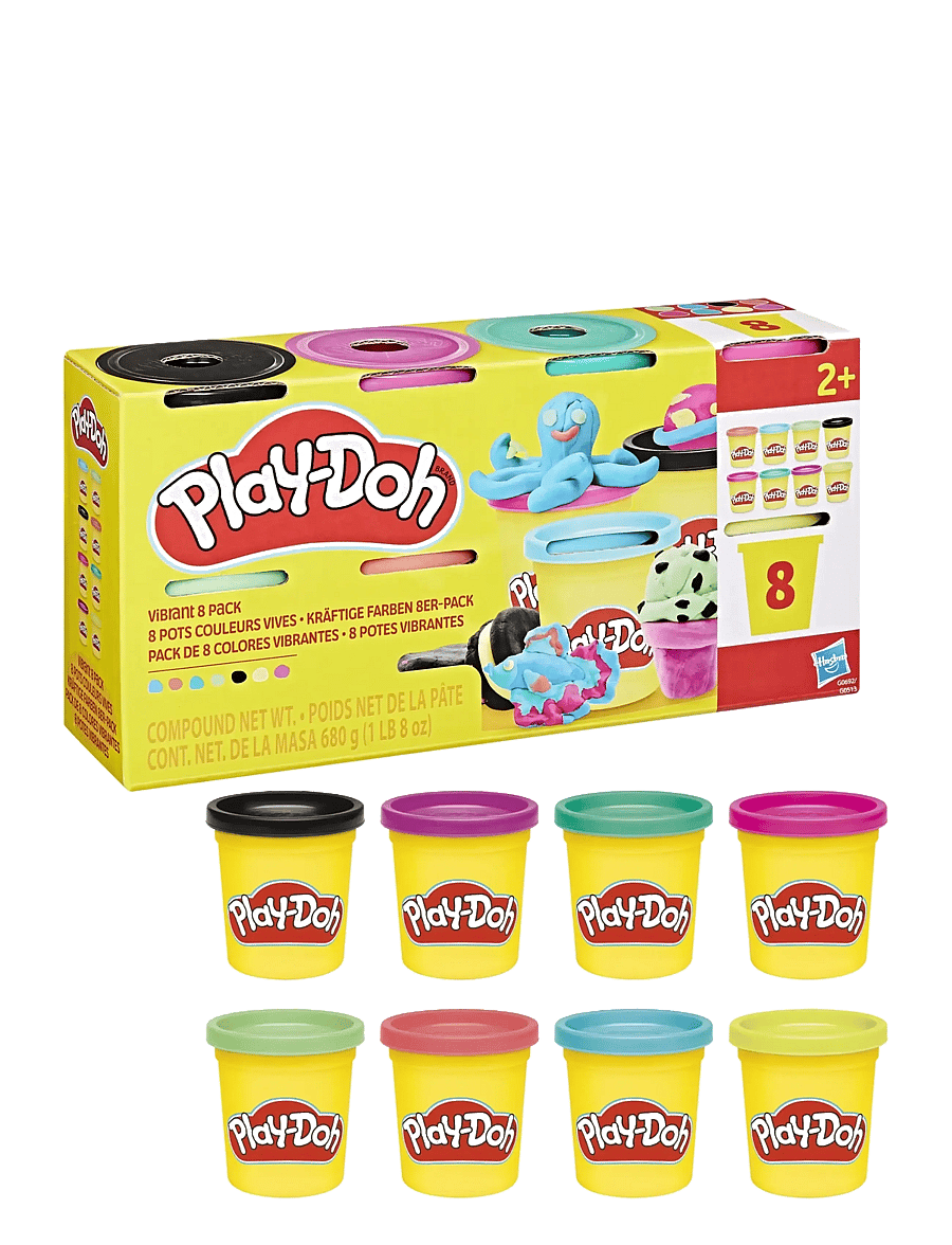 Play Doh - Glad Play-Doh i 8-pack - multicolor - 1