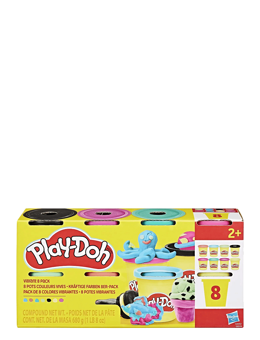 Play Doh - Glad Play-Doh i 8-pack - multicolor - 2