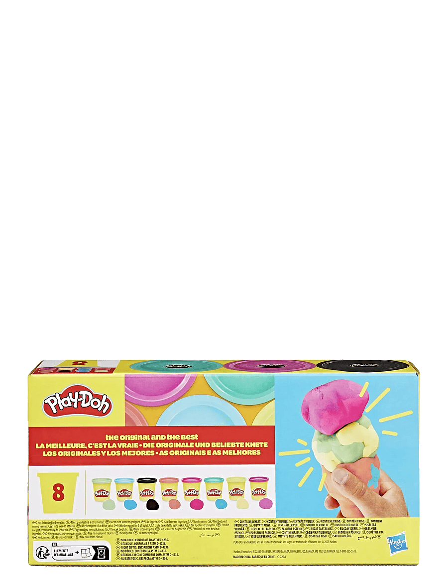 Play Doh - Glad Play-Doh i 8-pack - multicolor - 3