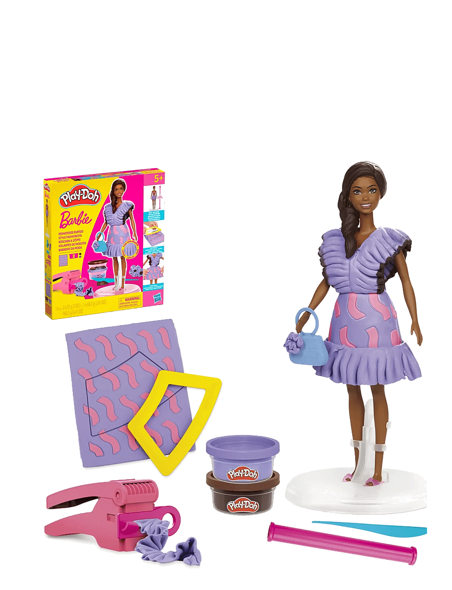 Play Doh - Play-Doh Barbie Fashionista Ruffles - spielknete - multicolor - 2