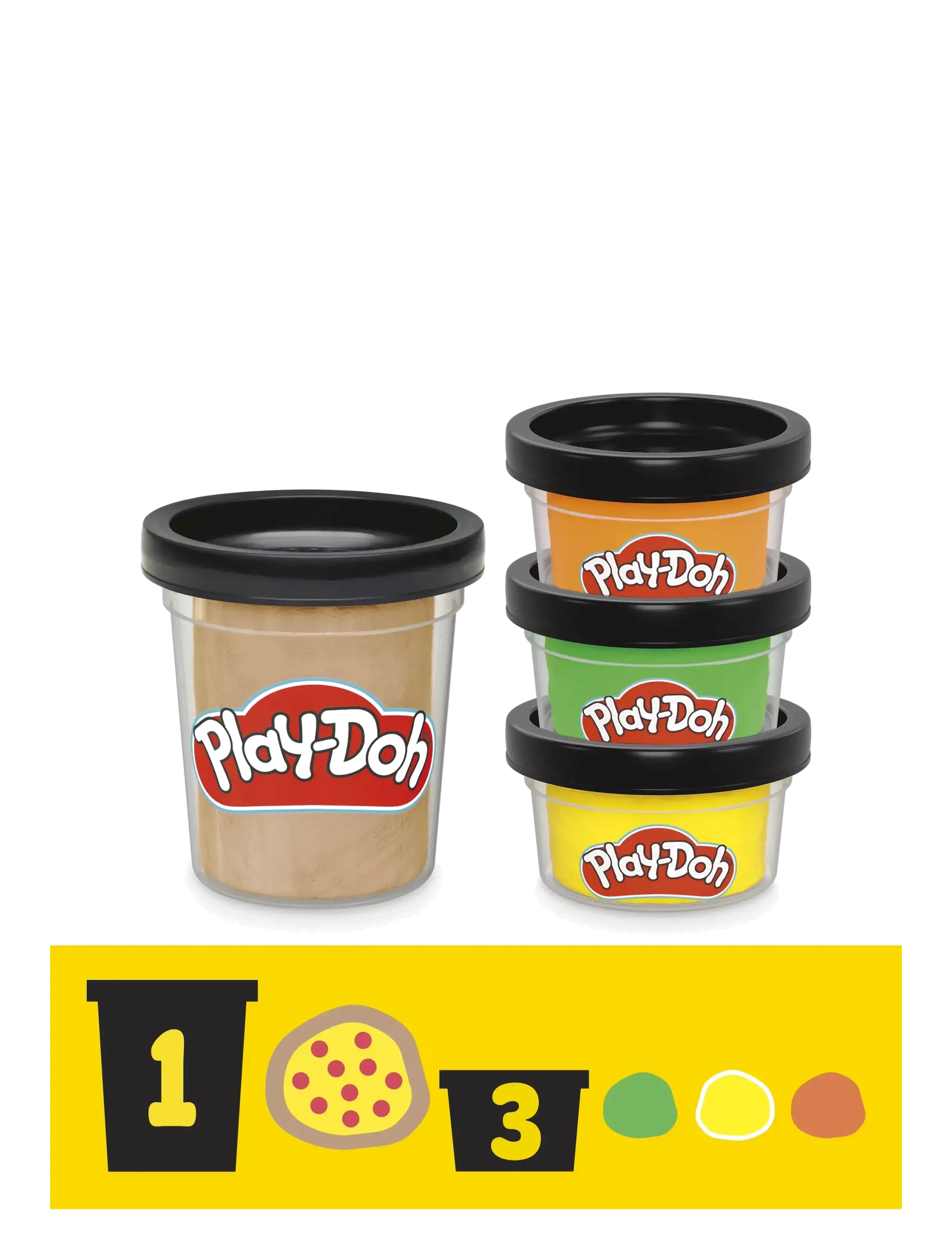 Play Doh - Play-Doh Teenage Mutant Ninja Turtles Slice and Blast Pizza-lekset - multicolor - 3