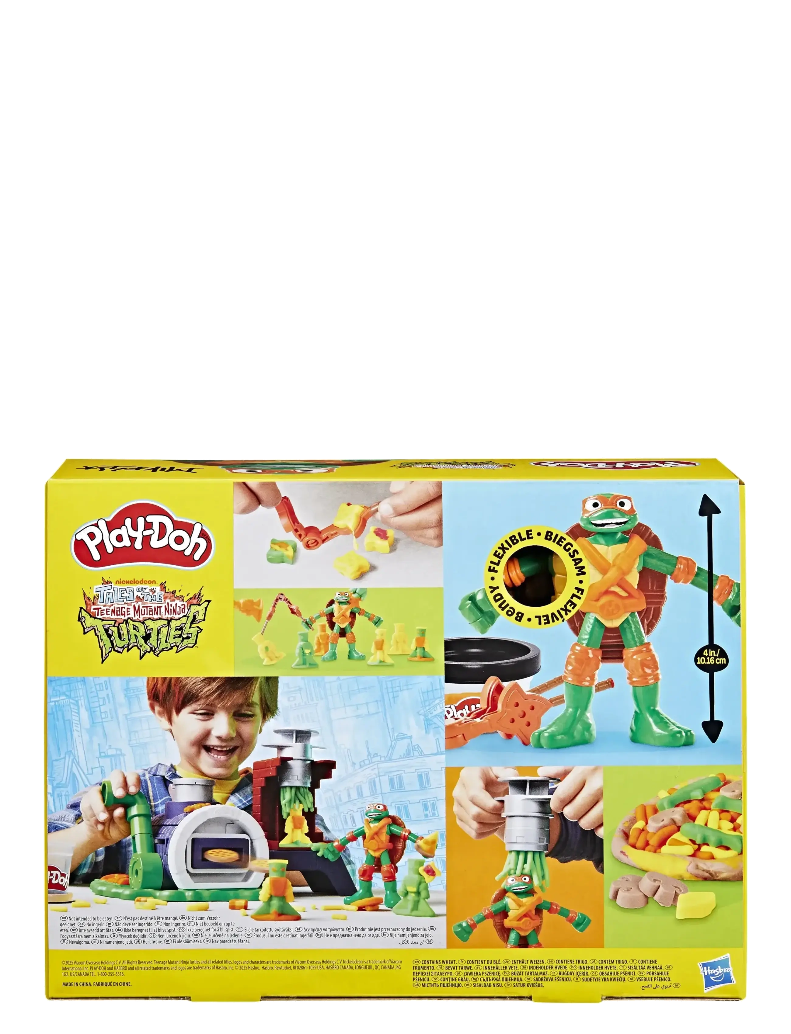 Play Doh - Play-Doh Teenage Mutant Ninja Turtles Slice and Blast Pizza-lekset - multicolor - 5