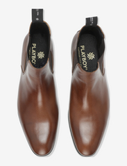 Playboy Footwear - PB10049 - birthday gifts - cognac - 3