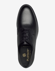Playboy Footwear - PFRBEN - nauhakengät - black leather - 3