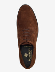 Playboy Footwear - PFRBEN - Šņorējamas kurpes - brown suede - 3