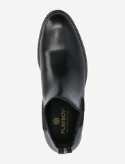 Playboy Footwear - PFRJACK - fødselsdagsgaver - black leather - 3