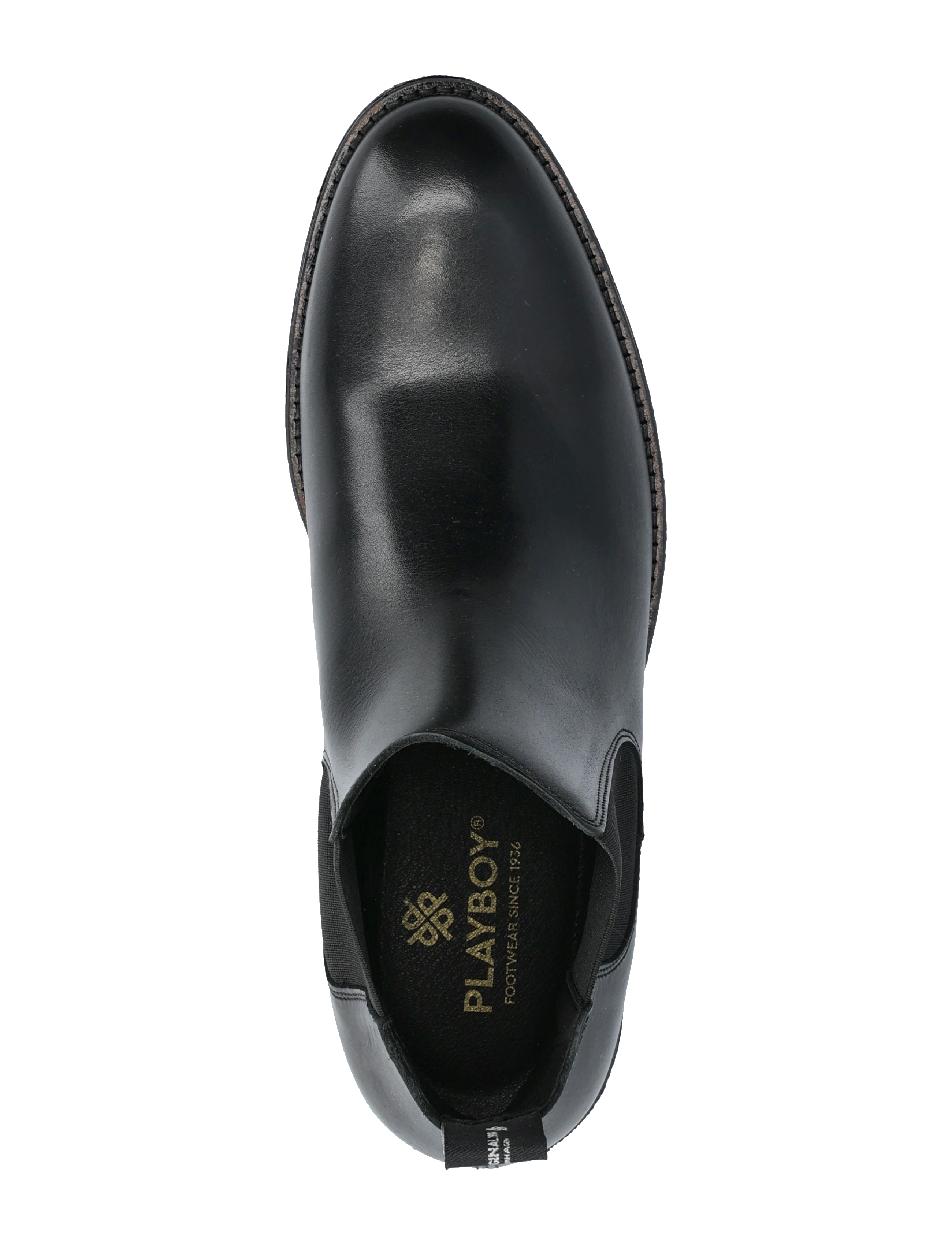Playboy Footwear - PFRJACK - black leather - 3