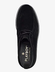 Playboy Footwear - Alain - tuksneša zābaki - black suede - 3