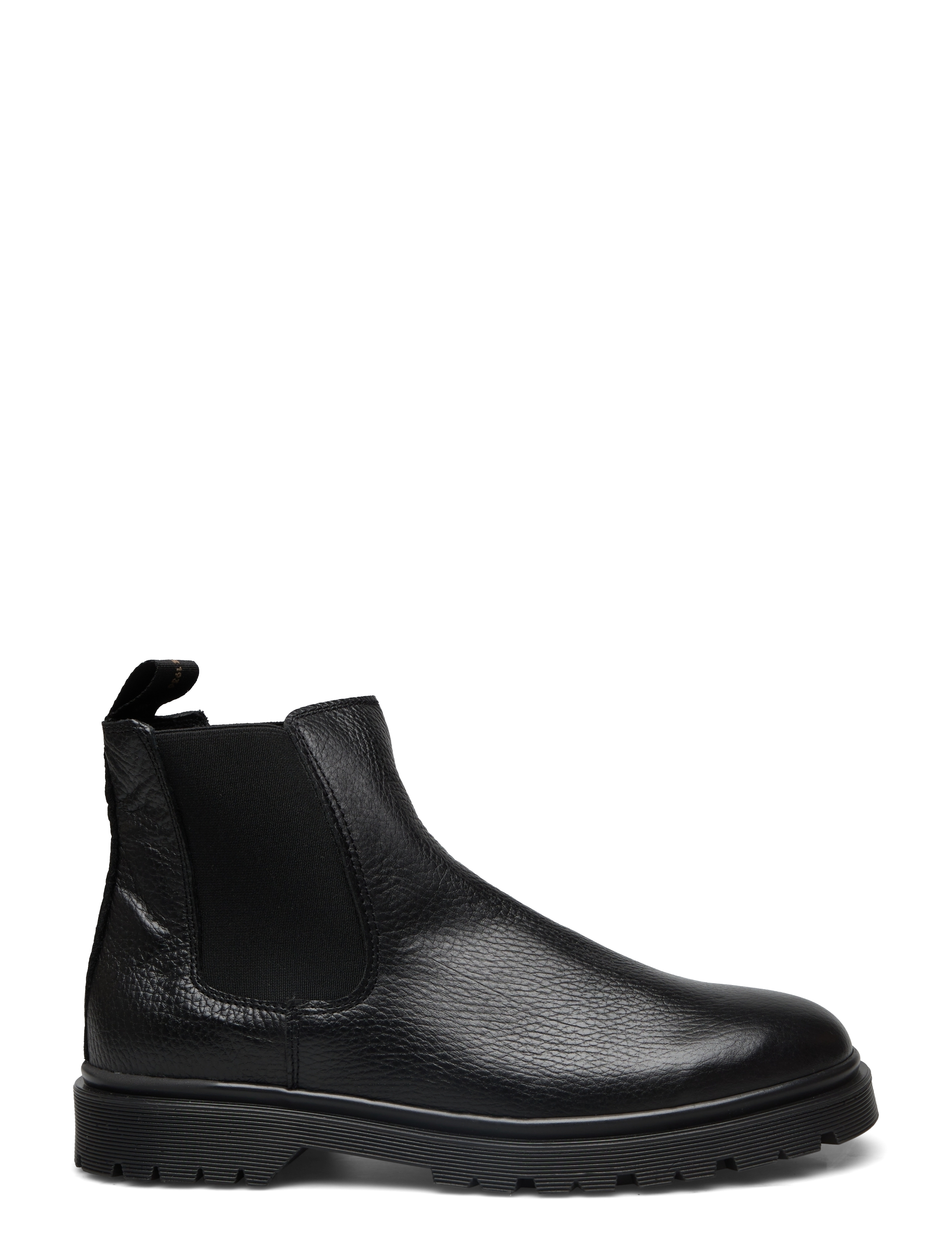 Playboy Footwear - Cedric - black tumbled leather - 1