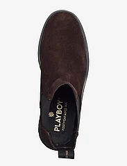 Playboy Footwear - Cedric - birthday gifts - dk.brown suede - 3