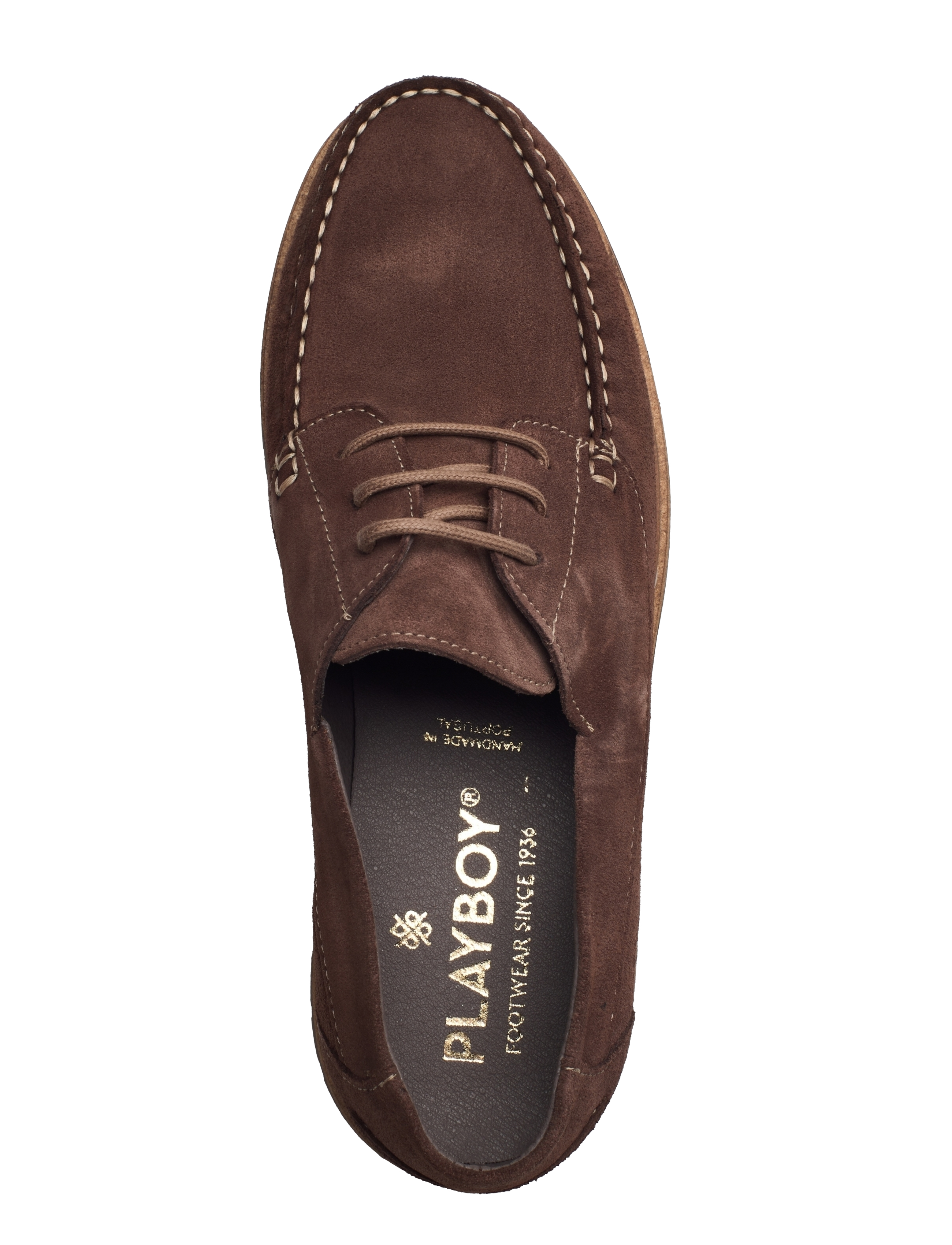 Playboy Footwear - Casper - taupe suede - 3