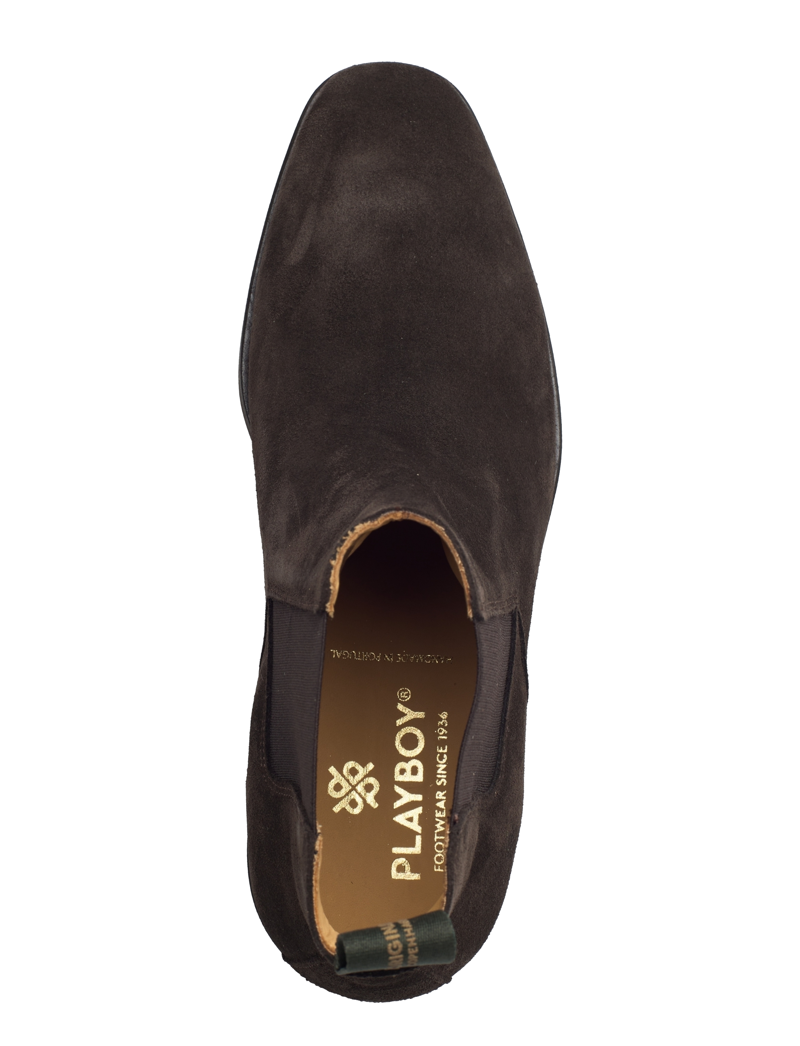 Playboy Footwear - PFRGOSLING-04-06- - dk.brown suede - 3