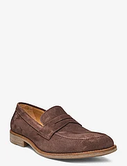Playboy Footwear - Kent - spring shoes - dk.brown suede - 0