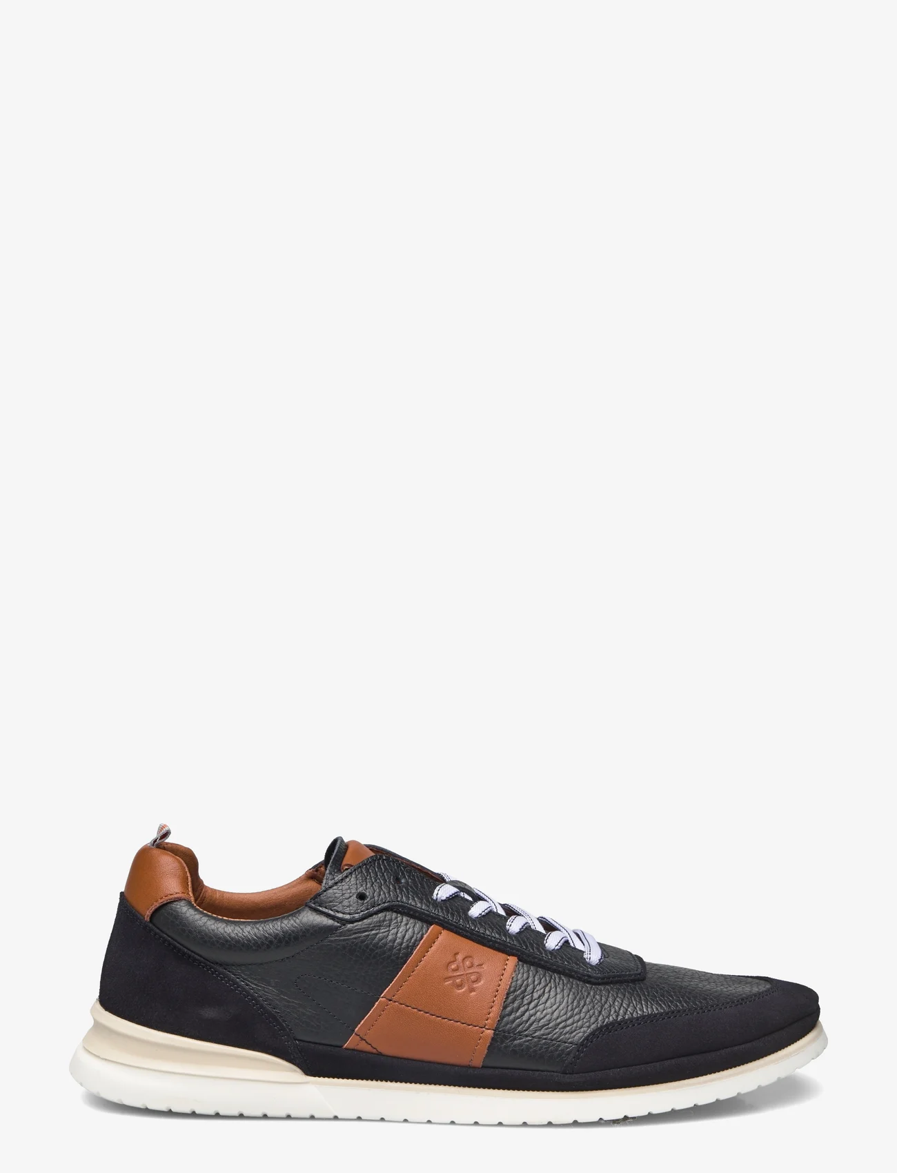 Playboy Footwear - Dan - matalavartiset tennarit - navy leather/suede combi - 1