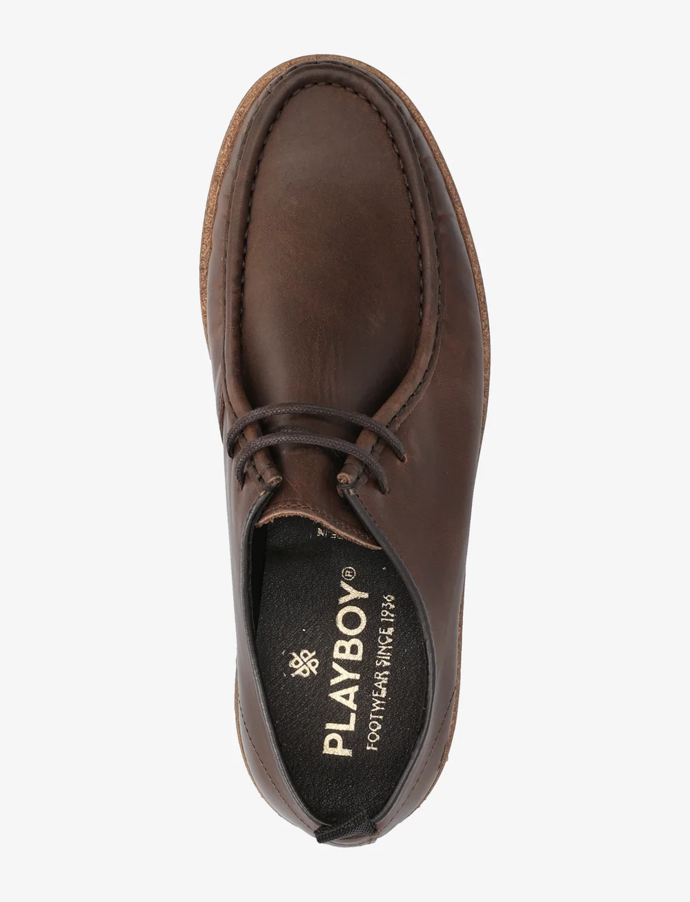 Playboy Footwear - Alain 3.0 - moc-toe saapad - brown leather - 3