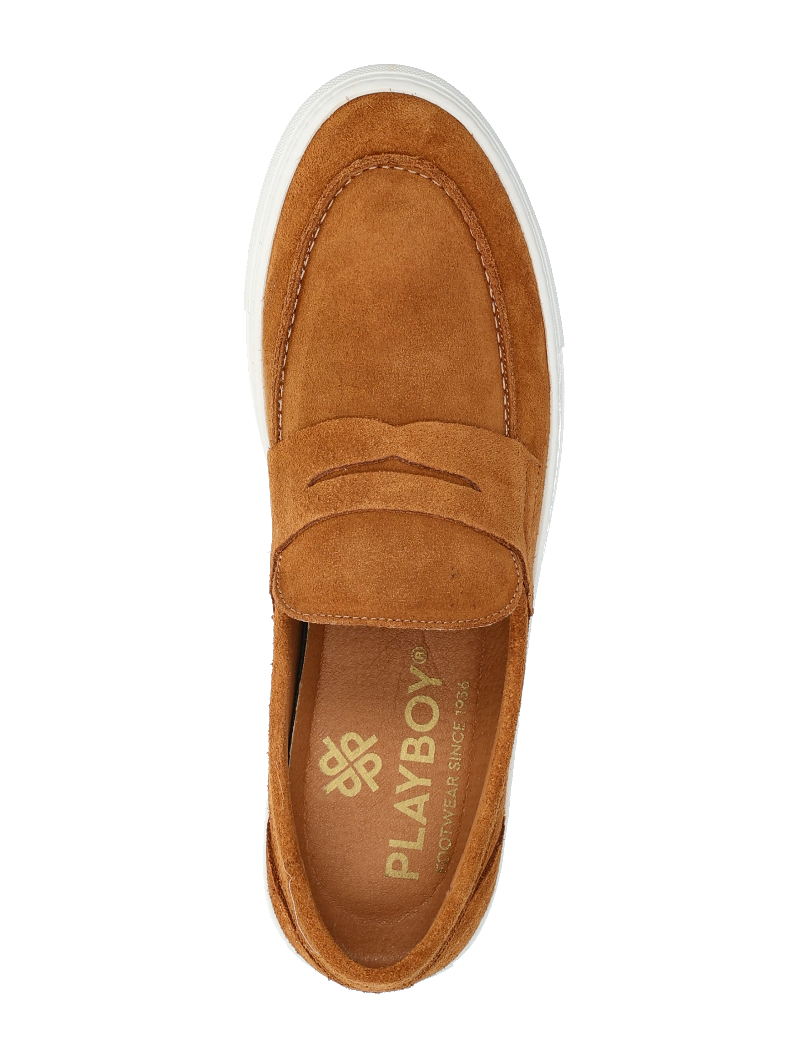 Playboy Footwear - Allan - cognac suede - 3