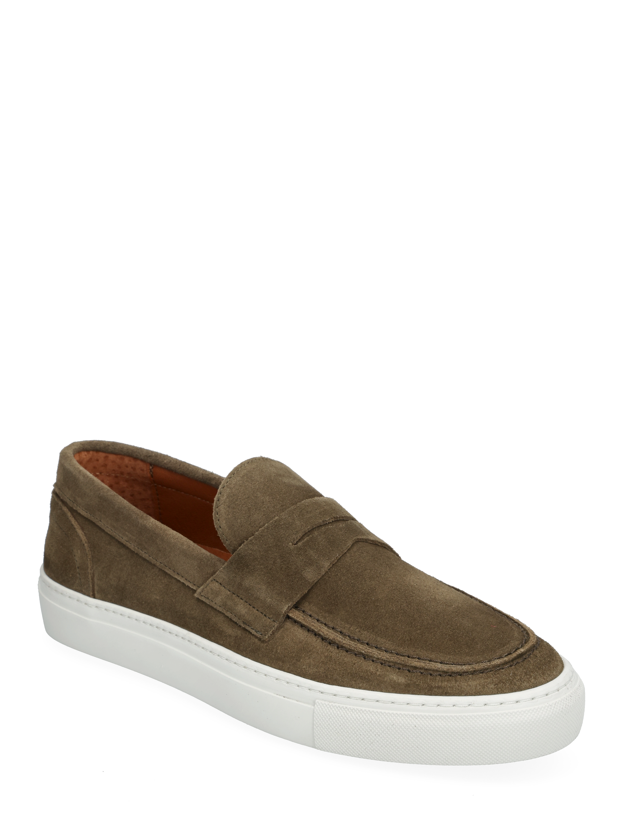 OLIVE SUEDE