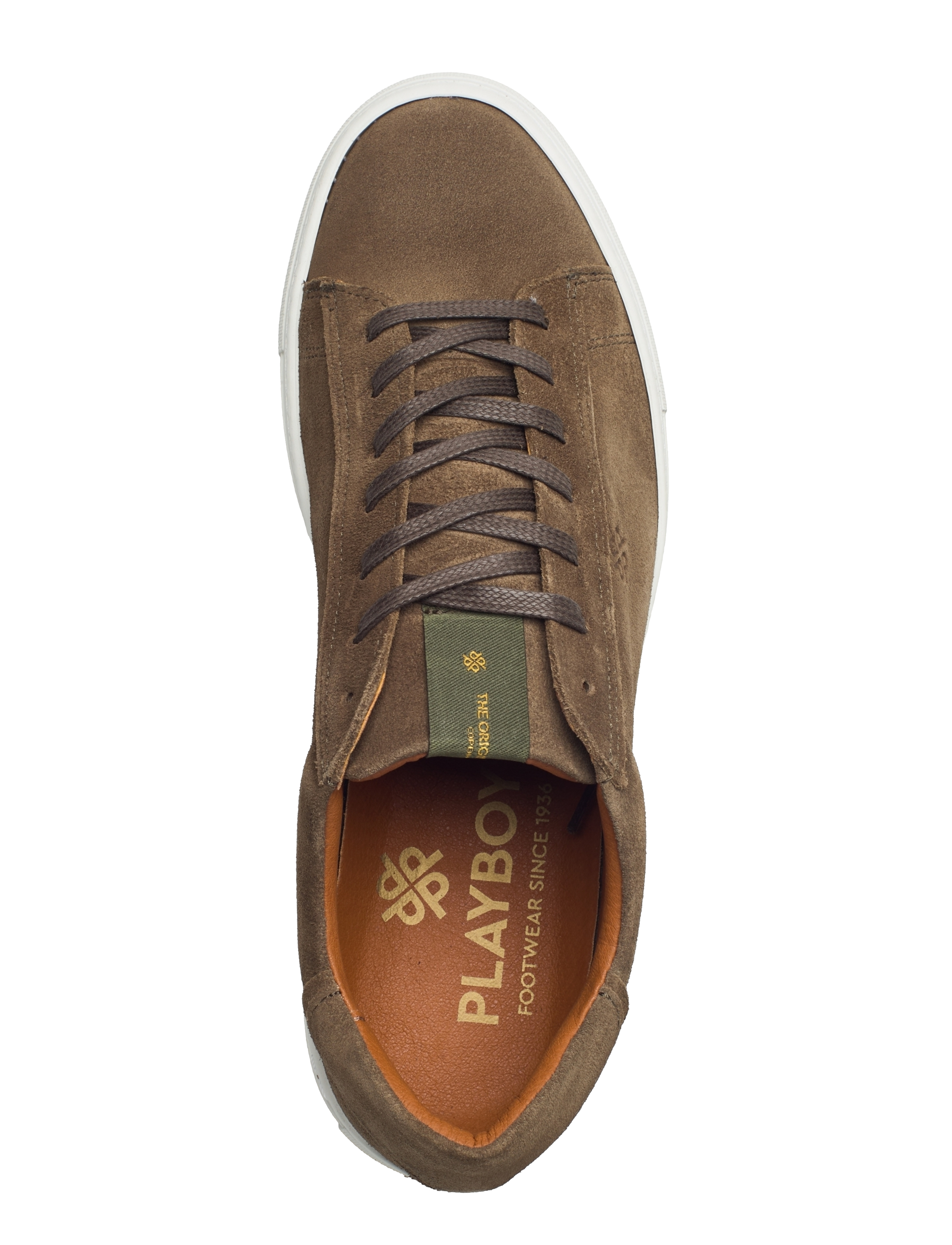 Playboy Footwear - Henri - olive suede - 3
