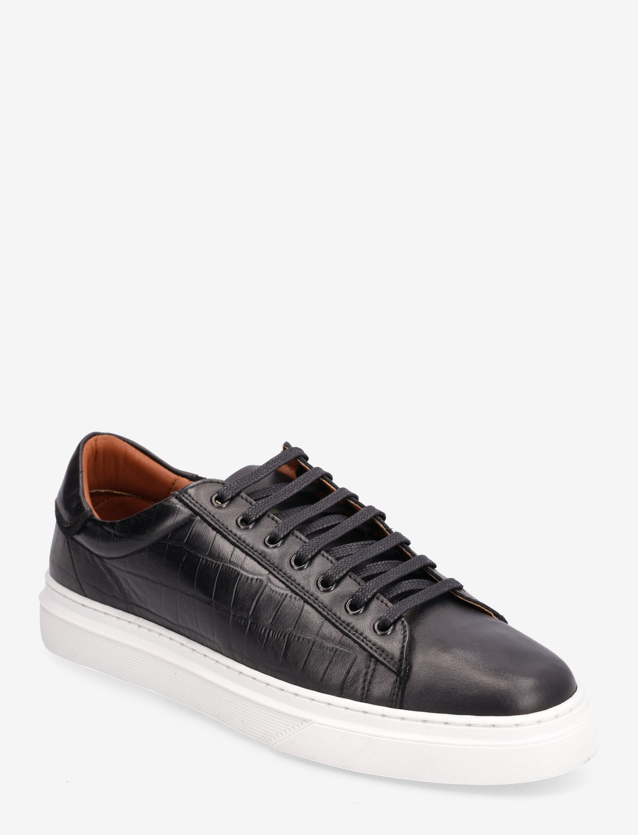 Playboy Footwear - Brian - black croco print - 0