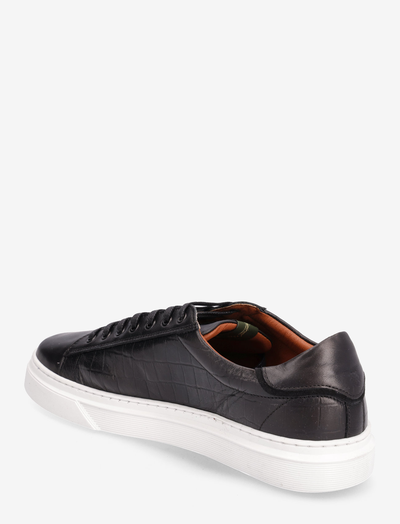 Playboy Footwear - Brian - black croco print - 2