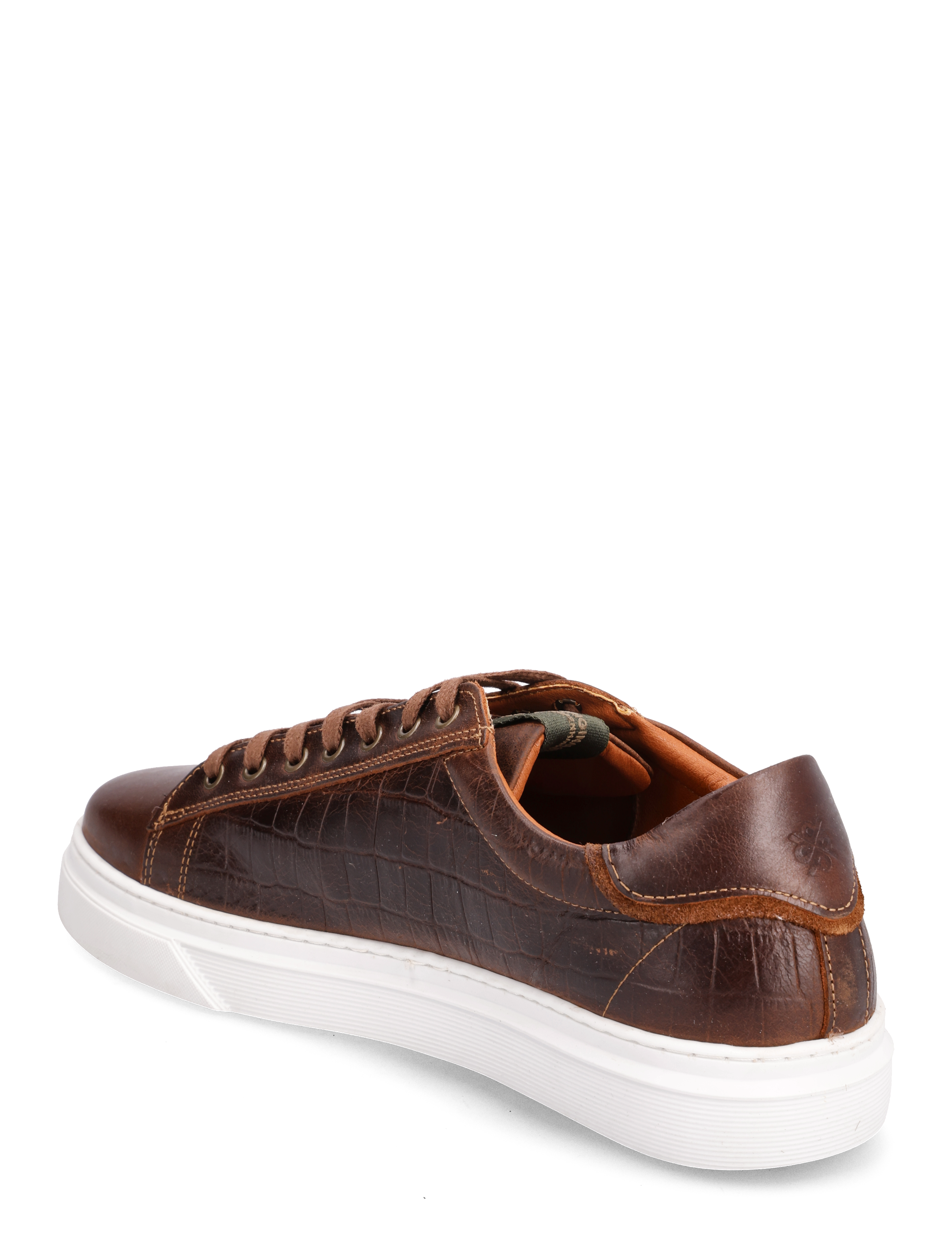 Playboy Footwear - Brian - brown croco print - 2