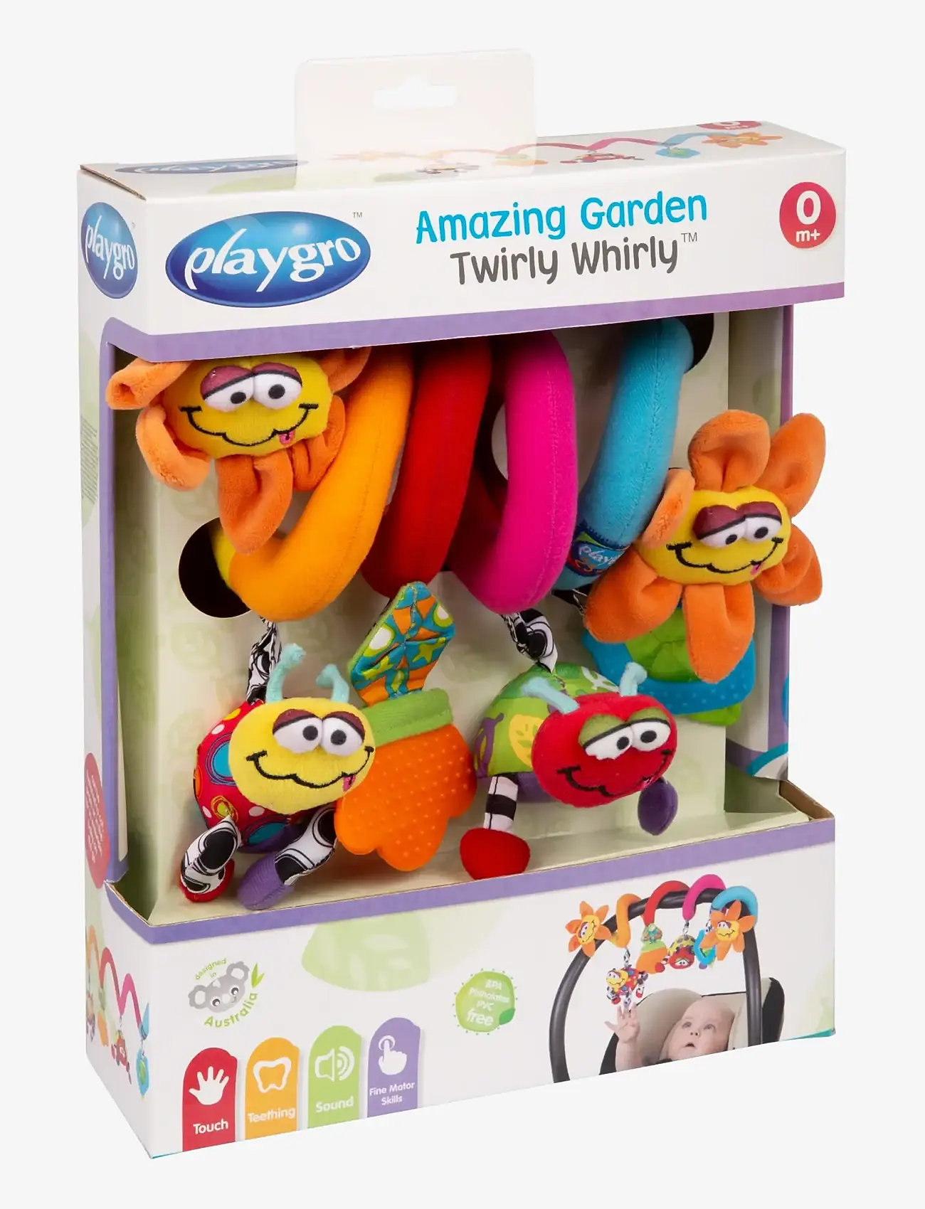 Playgro - Amazing Garden Twirly whirly - multi coloured - 2