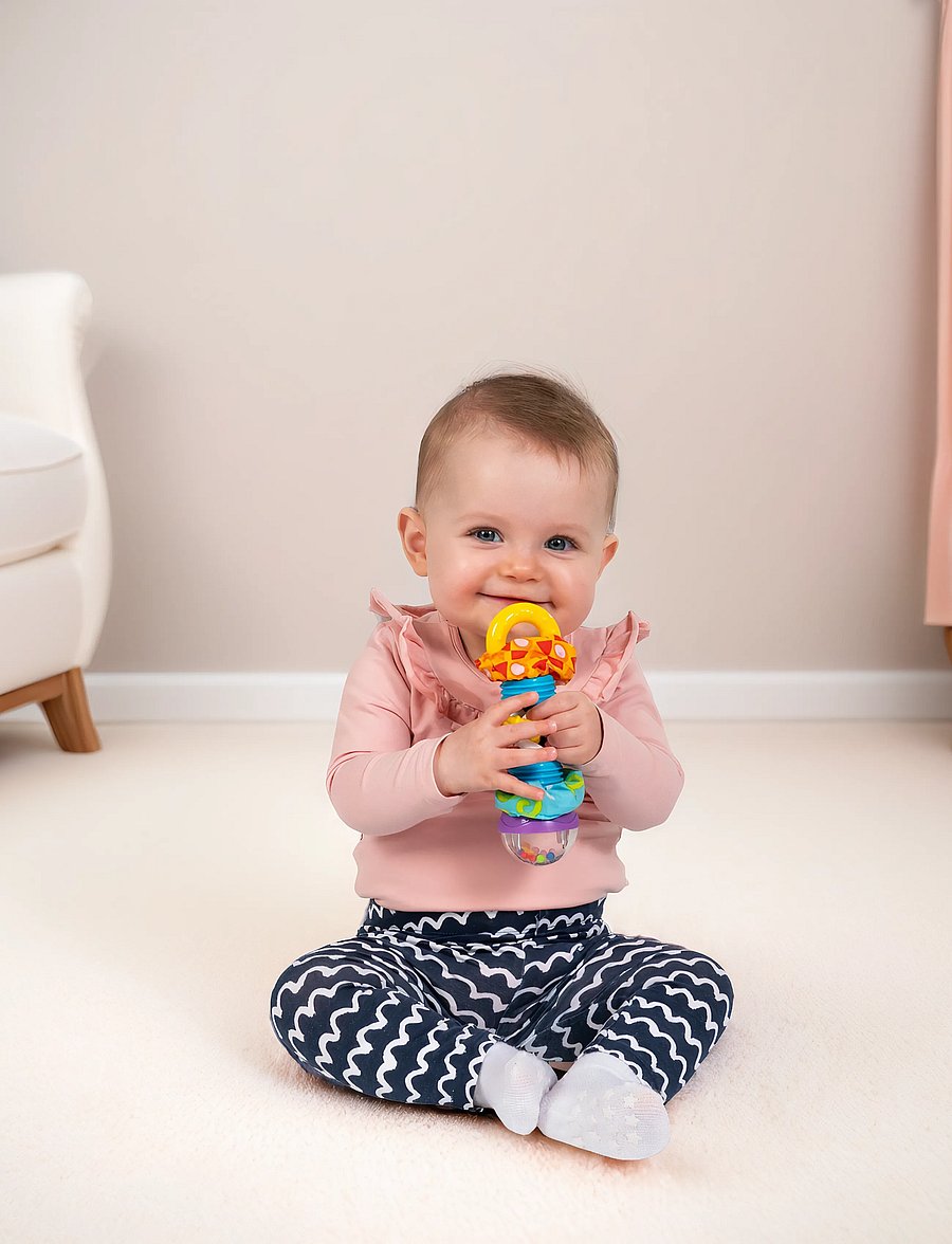 Playgro - Super shaker rattle & teether - rangler - multi coloured - 0