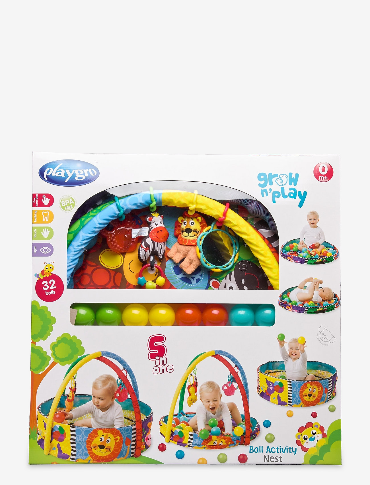 Playgro - Ball Activity Nest - multi coloured - 0