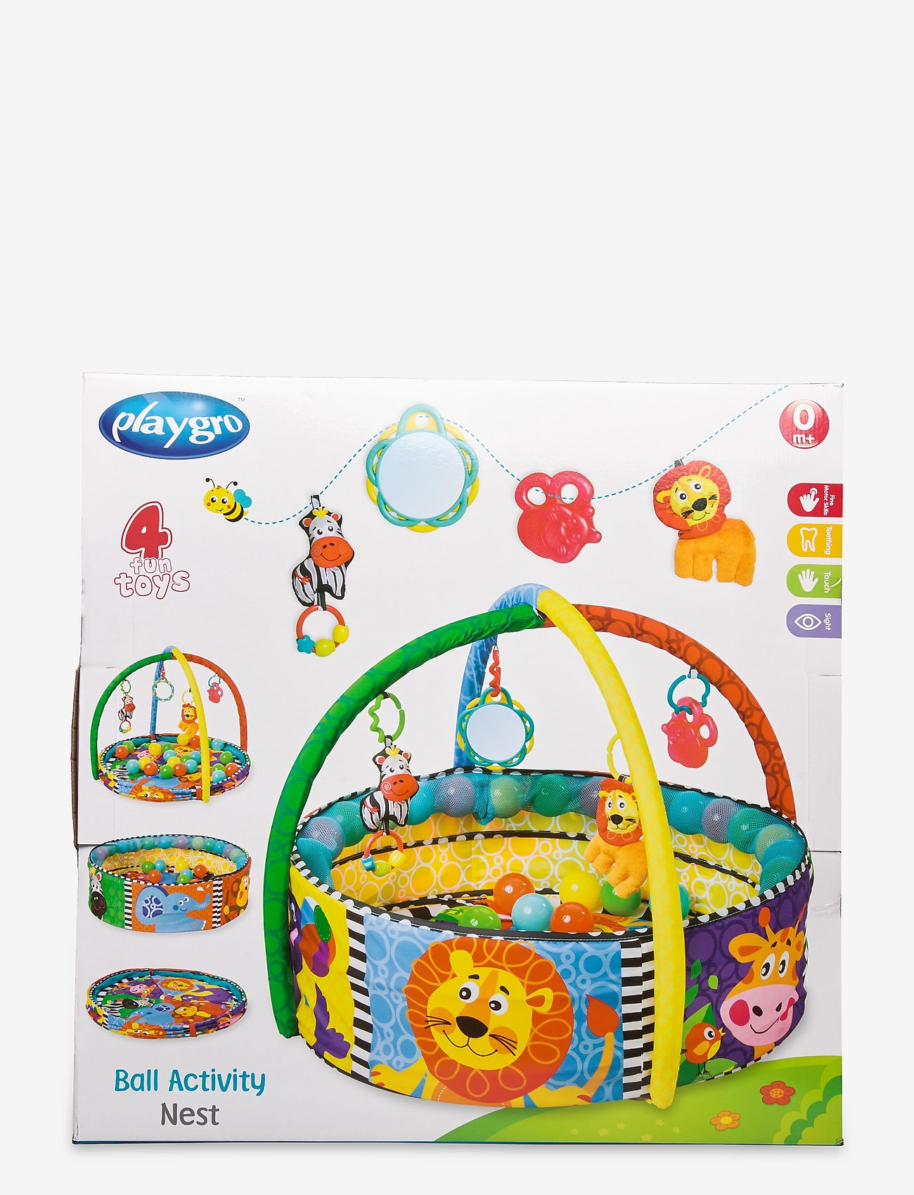 Playgro - Ball Activity Nest - babygym - multi coloured - 1