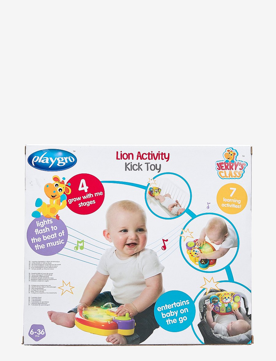 Playgro - Lion Activity Kick Toy Piano - interaktive leker - multi coloured - 1