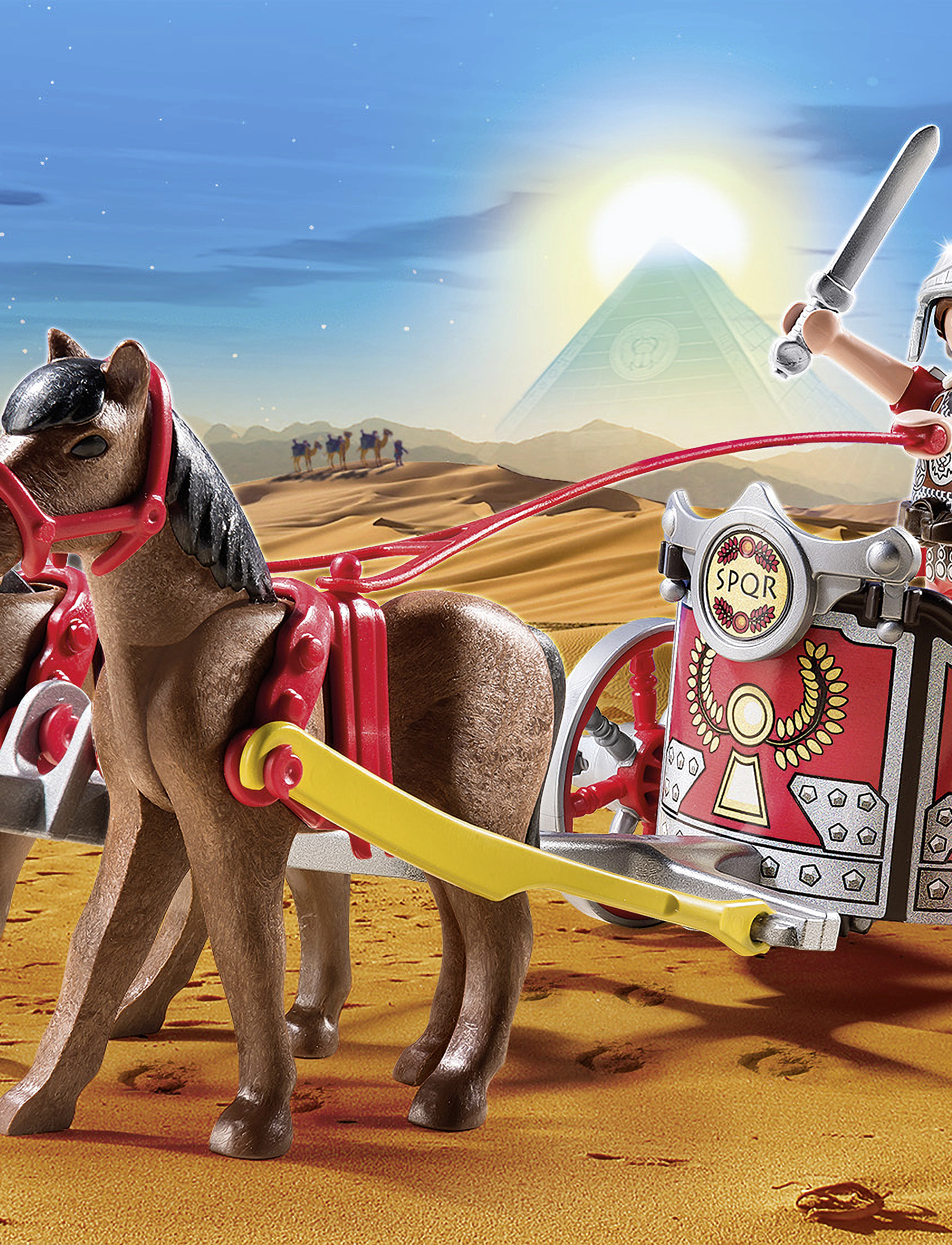 PLAYMOBIL - PLAYMOBIL History Roman Chariot - 5391 - multicolored - 5