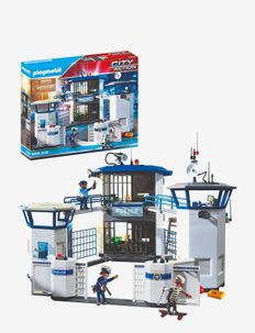 PLAYMOBIL City Action Police Headquarters with Prison - 6919, PLAYMOBIL