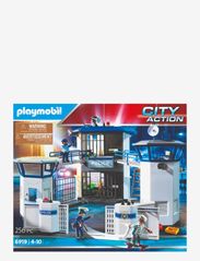 PLAYMOBIL - PLAYMOBIL City Action Politistasjon med fengsel - 6919 - playmobil city action - multicolored - 8