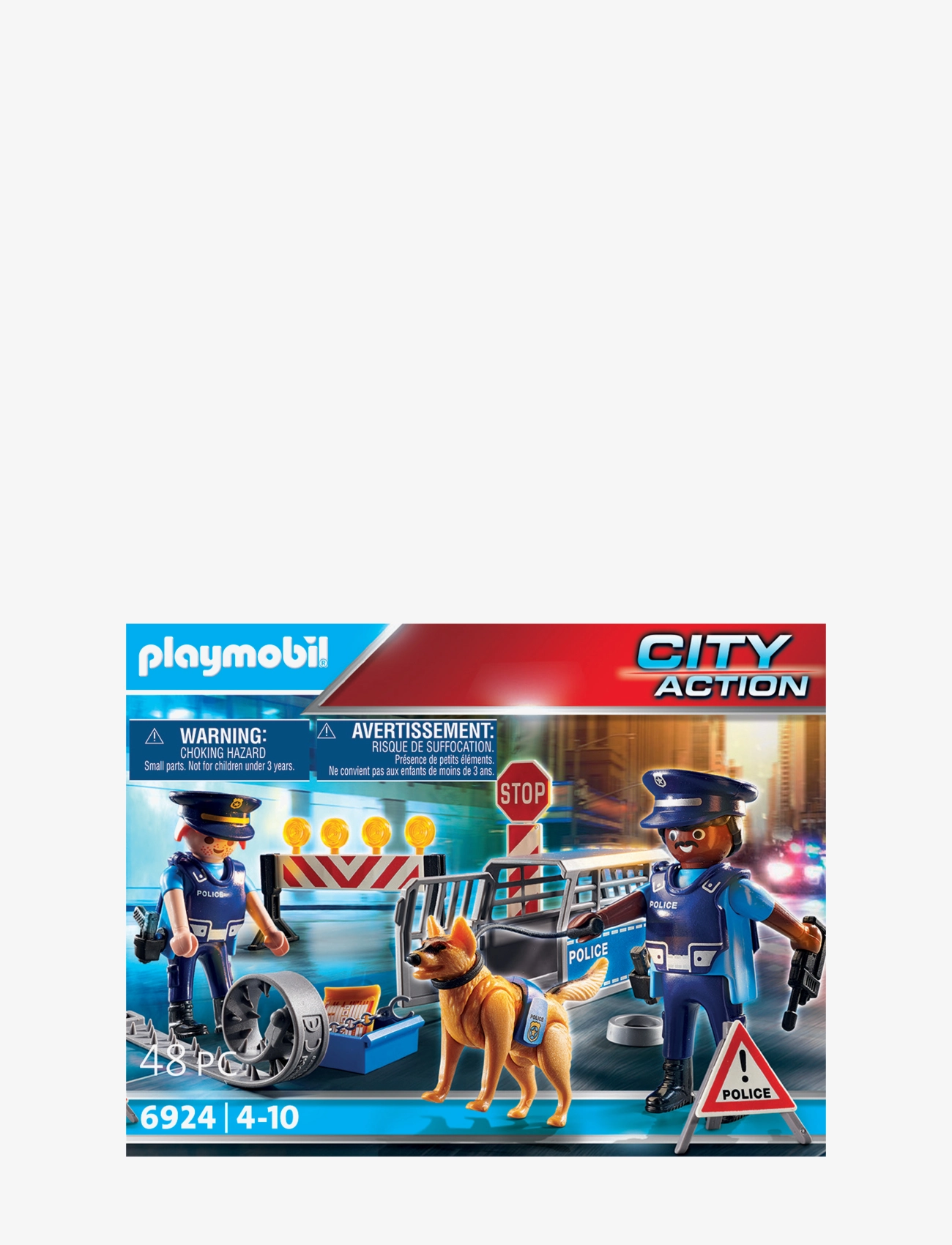PLAYMOBIL - PLAYMOBIL City Action Politivejspærring - 6924 - multicolored - 1