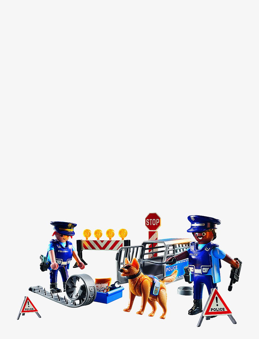 PLAYMOBIL - PLAYMOBIL City Action Police Roadblock - 6924 - multicolored - 4