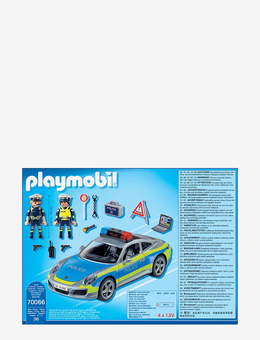 PLAYMOBIL Playmobil Porsche 911 Carrera 4s Police 70066 geschenk tipps einkaufen bei Booztlet