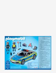 PLAYMOBIL - PLAYMOBIL Porsche 911 Carrera 4S Polis – Vit - 70066 - födelsedagspresenter - multicolored - 4