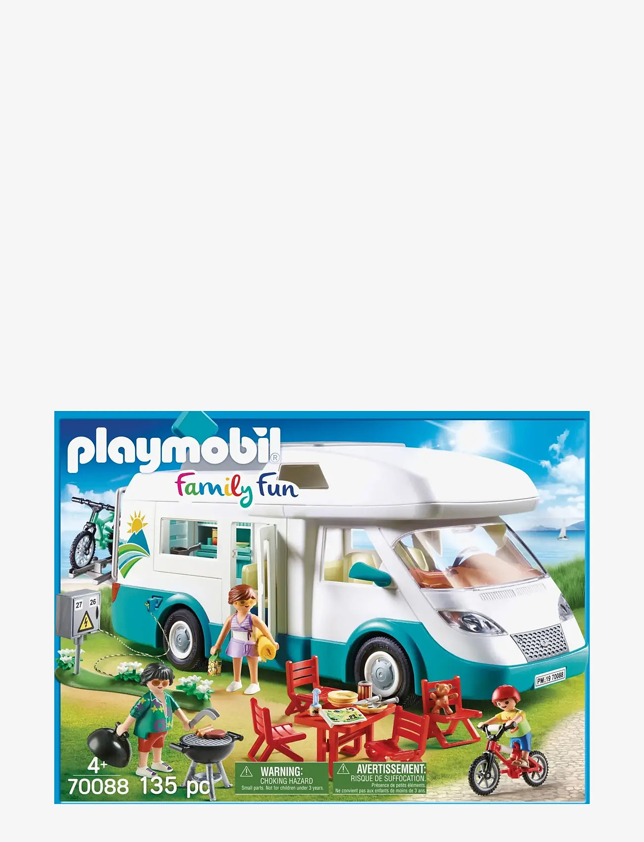 PLAYMOBIL - PLAYMOBIL Family Fun  Autocamper - 70088 - playmobil family fun - multicolored - 1
