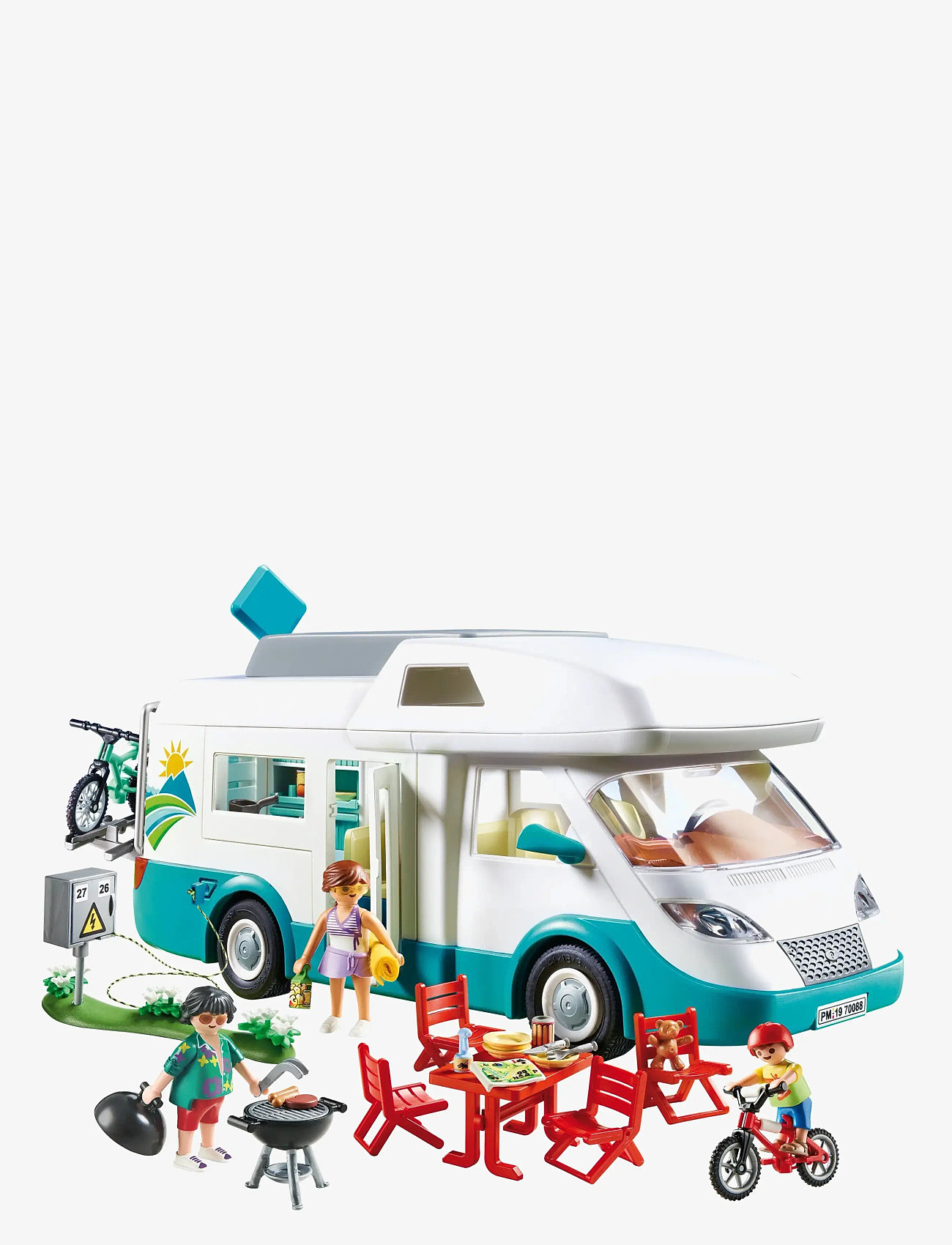 PLAYMOBIL - PLAYMOBIL Family Fun Familjehusbil - 70088 - playmobil family fun - multicolored - 4