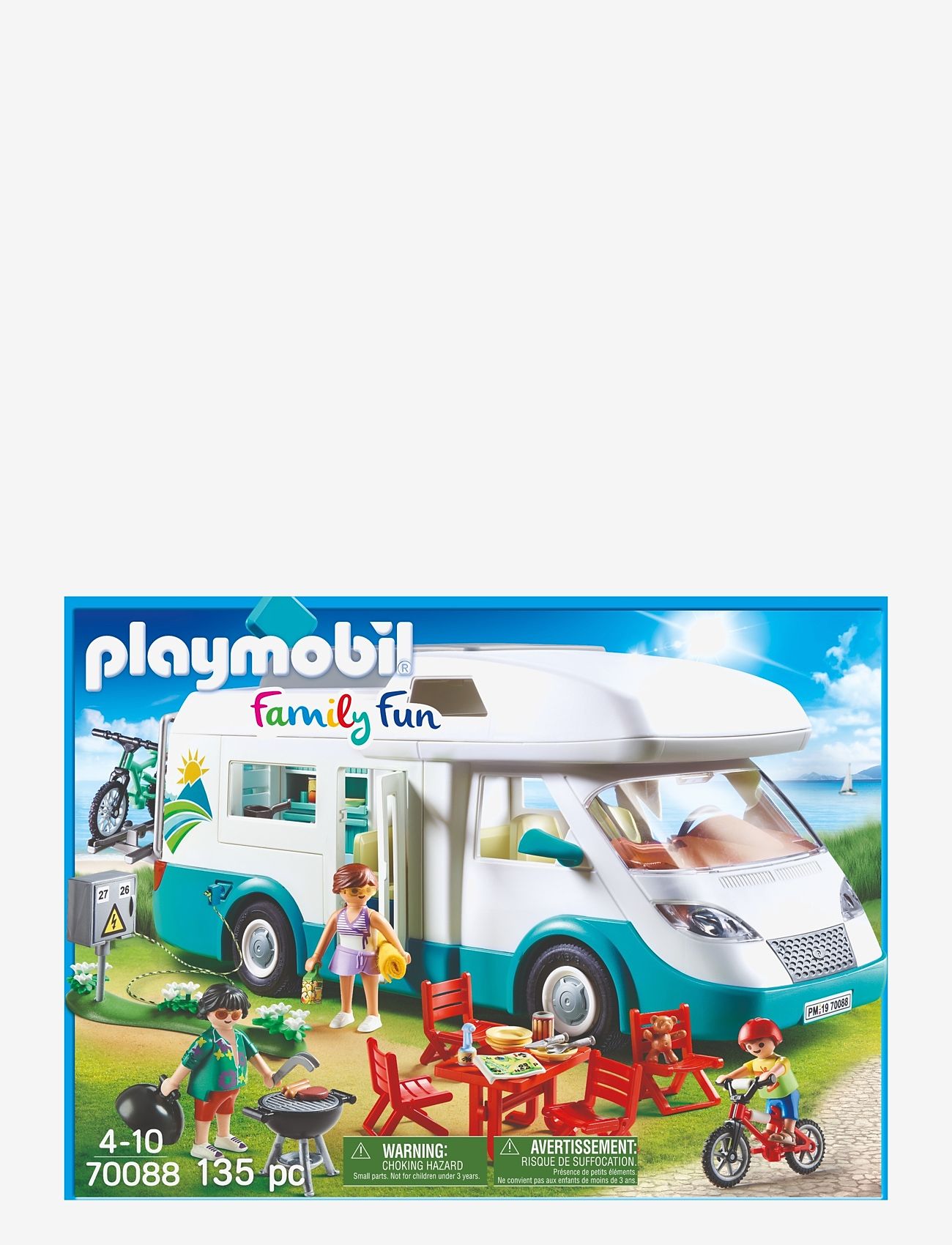 PLAYMOBIL - PLAYMOBIL Family Fun  Autocamper - 70088 - playmobil family fun - multicolored - 4