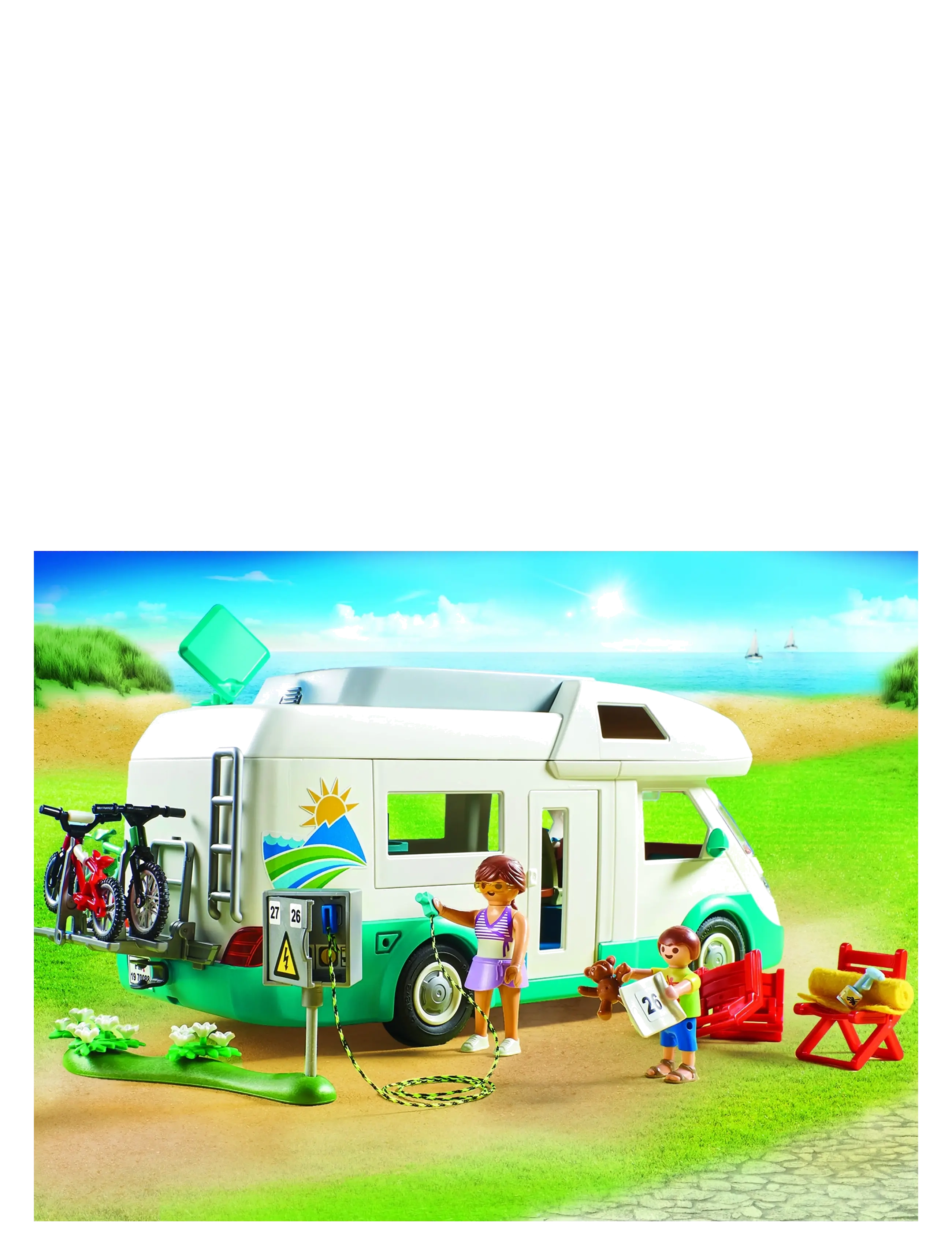 PLAYMOBIL - Family Camper - playmobil family fun - multicolored - 5