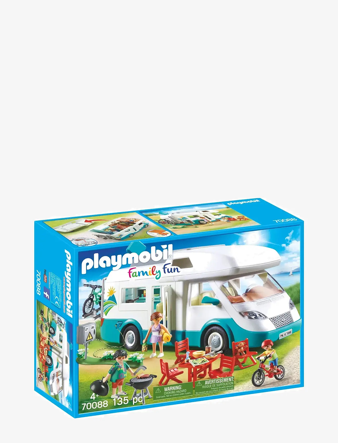 PLAYMOBIL - PLAYMOBIL Family Fun  Autocamper - 70088 - playmobil family fun - multicolored - 5