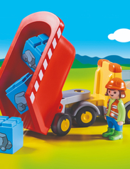 PLAYMOBIL - PLAYMOBIL 1.2.3 Dump Truck - 70126 - playmobil 1.2.3 - multicolored - 5