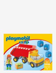 PLAYMOBIL - PLAYMOBIL 1.2.3 Lastbil med tippflak - 70126 - playmobil 1.2.3 - multicolored - 3