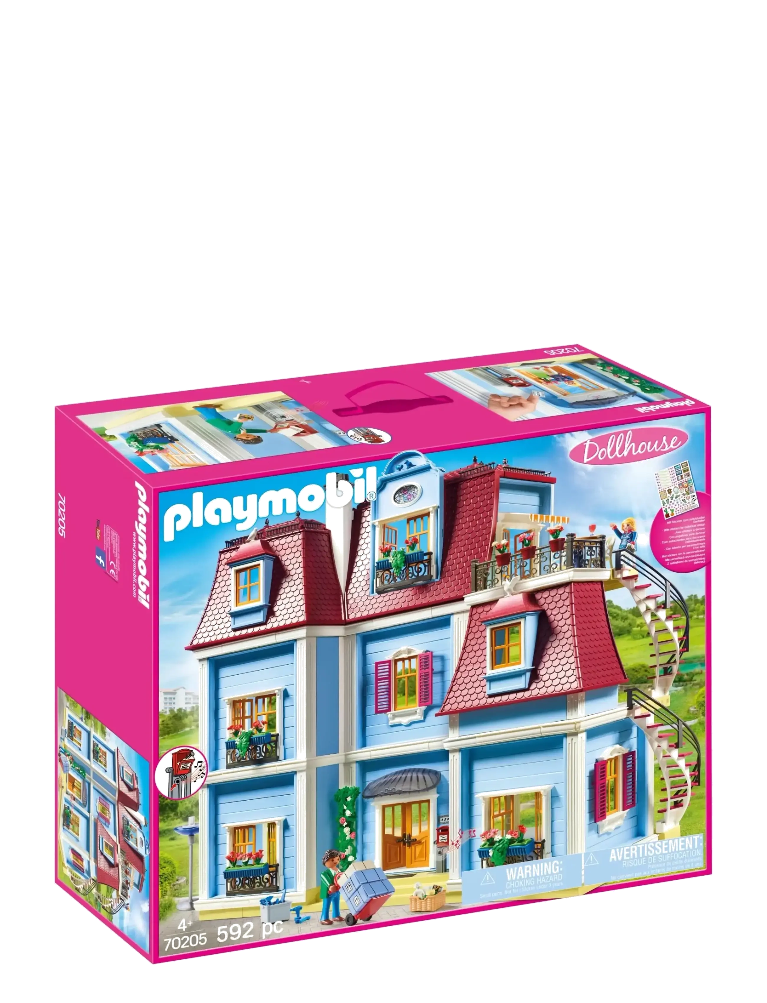 PLAYMOBIL Stort Dukkehus Patterned - One Size - Kinder